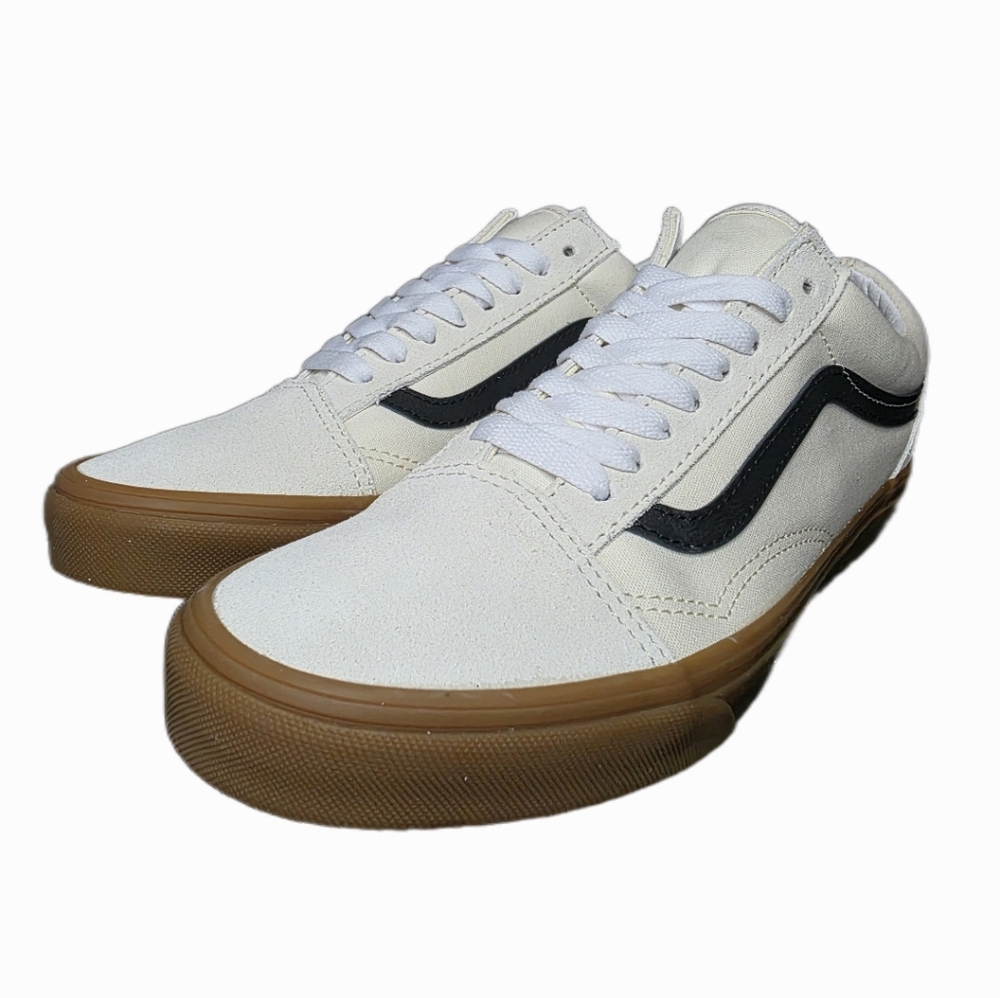 Vans Old Skool Cream/Gum 7.5 Men's / 9 Women's